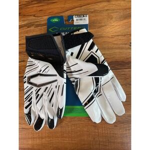 Cutters Men's Game Day Pro Receiver Football Gloves - White, X-Large